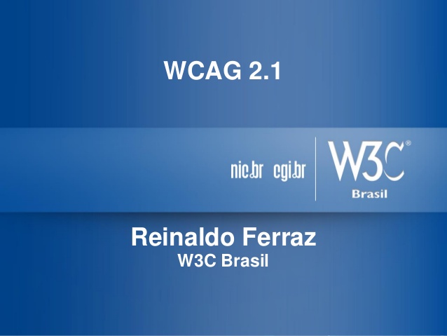 WCAG 2.1