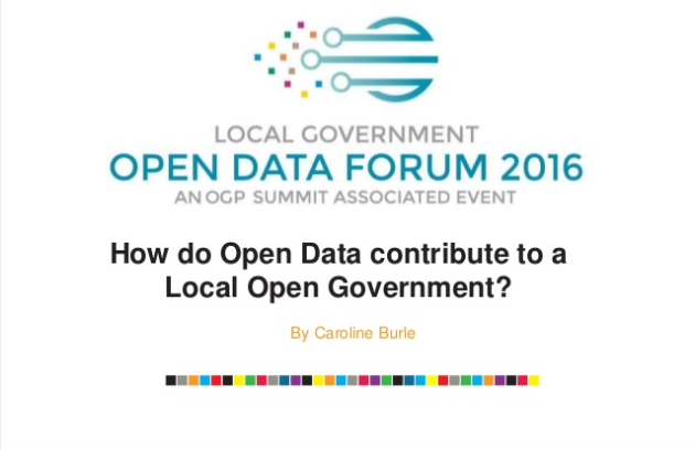 How do Open Data Contribute to a Local Open Government