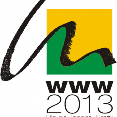 Logo da conferência WWW2013