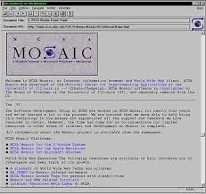 Imagem do navegador Mosaic